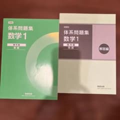 体系問題集 数学1 幾何編 発展 解答編セットのサムネイル