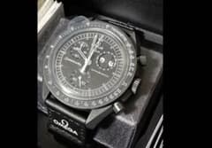 OMEGA Swatch コラボレーションウォッチ　スヌーピーモデル　ブラックのサムネイル