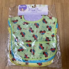 ポケット付お食事エプロン(3枚入り)のサムネイル