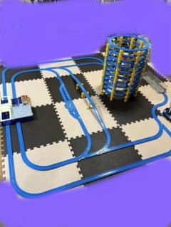 プラレール超大量　レイアウト　おまけ有りのサムネイル