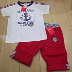 新品未使用セット】MIKI HOUSE マリン 上下セット - メルカリ