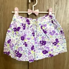 Petit main 花柄キッズパンツ120のサムネイル