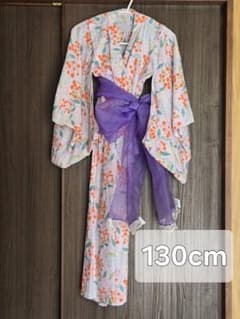 キッズ 浴衣ドレス 130cmのサムネイル