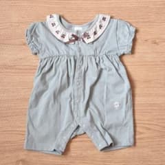 バースデイ　フタフタ　半袖ロンパース　さくらんぼ　50-60のサムネイル