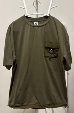 GERRY ポケット付き Tシャツ カーキ Mサイズのサムネイル