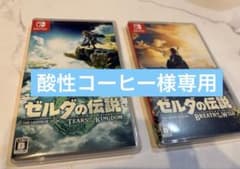 ゼルダの伝説（ティアーズオブザキングダム）➕（ブレスオブザワイルド） ２枚セットのサムネイル