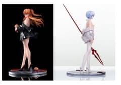 式波・アスカ・ラングレー 綾波レイ 2体セット ガレージキット完成品 フィギュアのサムネイル