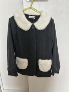 branshes キッズ ボア襟コート 120cmのサムネイル