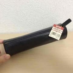 ★きょん❤︎様専用★無印良品 牛革オイルドレザー筒型ペンケース 定価¥1,800のサムネイル