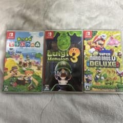 Nintendo Switch ソフト 3本セットのサムネイル