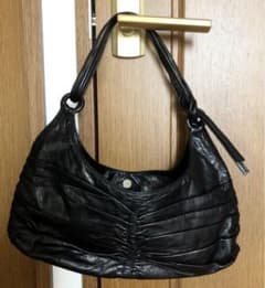 ツモリチサト　黒ショルダーバッグのサムネイル