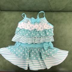 マザウェイズ　水着　110  女の子 セパレートのサムネイル