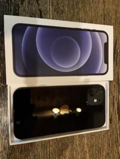 Apple iPhone 12 ブラック 箱付きのサムネイル