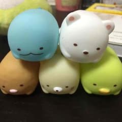 すみっコぐらし ソフビ とかげ セットのサムネイル