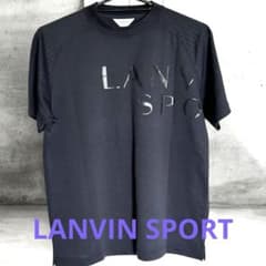 LANVIN SPORT Dark Blue Men's T-Shirt, Size 42