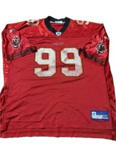 90s Reebok NFL(タンパベイ・バッカニアーズ) ゲームシャツ