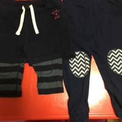 babyGAP サイズ70 ズボンと足つきレギンスセットのサムネイル