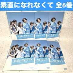 素直になれなくて完全版　全6巻DVDSET[レンタル用]瑛太/上野樹里/玉山鉄二 新品 素直になれなくて DVD-BOX 6枚組 瑛太 上野樹里 ジェジュン 関