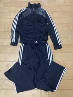 adidas ジャージ上下セット 黒のサムネイル