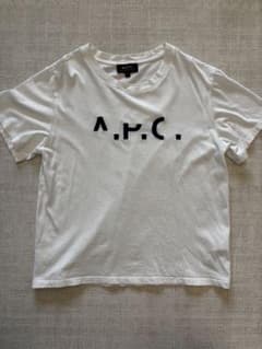 A.P.C. ロゴ刺繍 Tシャツ ホワイト Sサイズのサムネイル