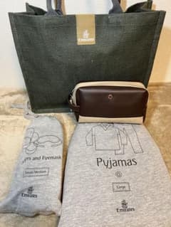 エミレーツ航空 ファーストクラス ブルガリポーチ アメニティ レジェン