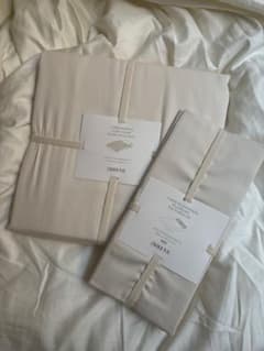 【新品未使用】ZARA  掛け布団カバー×枕カバーset 新品未使用】ZARA HOME 掛け布団カバー×枕カバーset - メルカリ