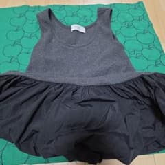 SLOBE IENA ノースリーブ トップス 異素材ドッキングのサムネイル