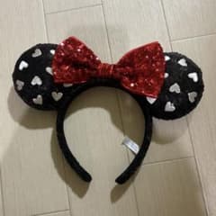 東京ディズニーリゾート ミニー カチューシャ スパンコール ハートのサムネイル