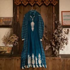 ＊vintage・刺繍カフタンロングスリットブラウスのサムネイル