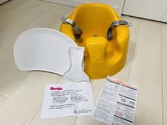 【美品】バンボ　ベビーチェア　ベルト・テーブル付きのサムネイル