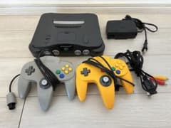 【訳あり/動作確認済】任天堂 NINTENDO64 本体 コントローラー2個付きのサムネイル