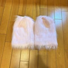 ピンク ファー レッグウォーマー SHEINのサムネイル