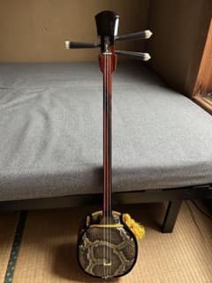 【非常に希少！】三線　王朝時代与那城【写し】八重山黒木のサムネイル