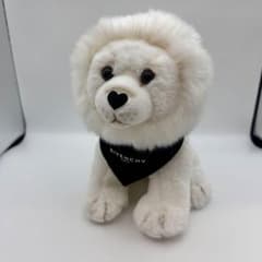 希少】givenchy ライオン ぬいぐるみ ホワイト ハート ジバンシィ
