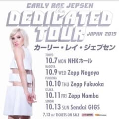 【専用】カーリー・レイ・ジェプセン　ツアーチケットのサムネイル