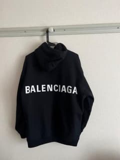BALENCIAGA オーバーサイズ プルオーバーパーカー サイズ XS - メルカリ