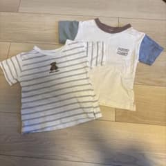 petit main 半袖Tシャツ 2枚セットのサムネイル
