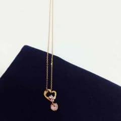 キャンディー様専用☆ 4℃  ハートネックレス K10のサムネイル