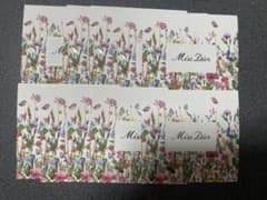 ムエット　Miss Dior 花柄　10枚　新品未使用品　お洒落のサムネイル