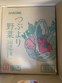 KAGOME つぶより野菜 350g 30本✖️2 - メルカリ
