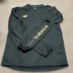 New Balance ピステ 長袖 ブラック Mサイズ上下セットのサムネイル