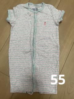 オーガニックコットン　ロンパース