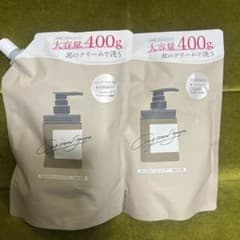 cocone クレイクリームシャンプー 詰め替え 400g 2個セット - メルカリ