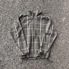 00s SALOMON チェック柄 ジャケット フリース シティーボーイ テック 
