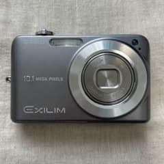 CASIO EXILIM EX-Z1080 デジタルカメラ シルバー画面黄ばみ有 - メルカリ