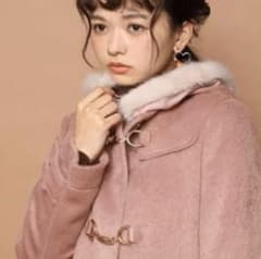 ナイスクラップ  ロングダッフル　ダッフルコート　ピンクのサムネイル
