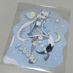 ホロライブ×ローソンコラボ　カントリーマアムポストカード　白上フブキのサムネイル