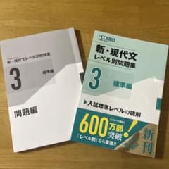 新・現代文レベル別問題集③標準編のサムネイル