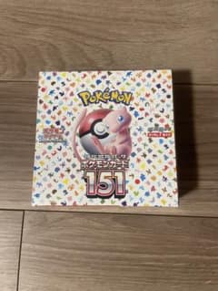 ポケモンカード151 BOXシュリンク付きのサムネイル