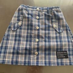 美品　Jenni love チェック柄スカート　150のサムネイル